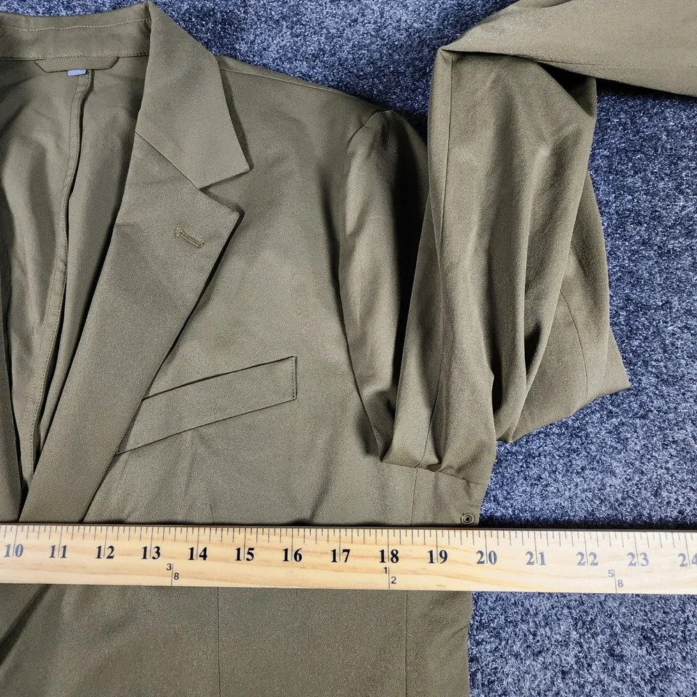 NWOT Bonobos Blazer Mens 42S Olive Brown Slim Fit Unlined Tech Nylon Blend